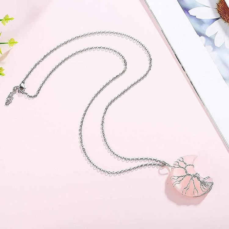 Crystal Moon Necklace
