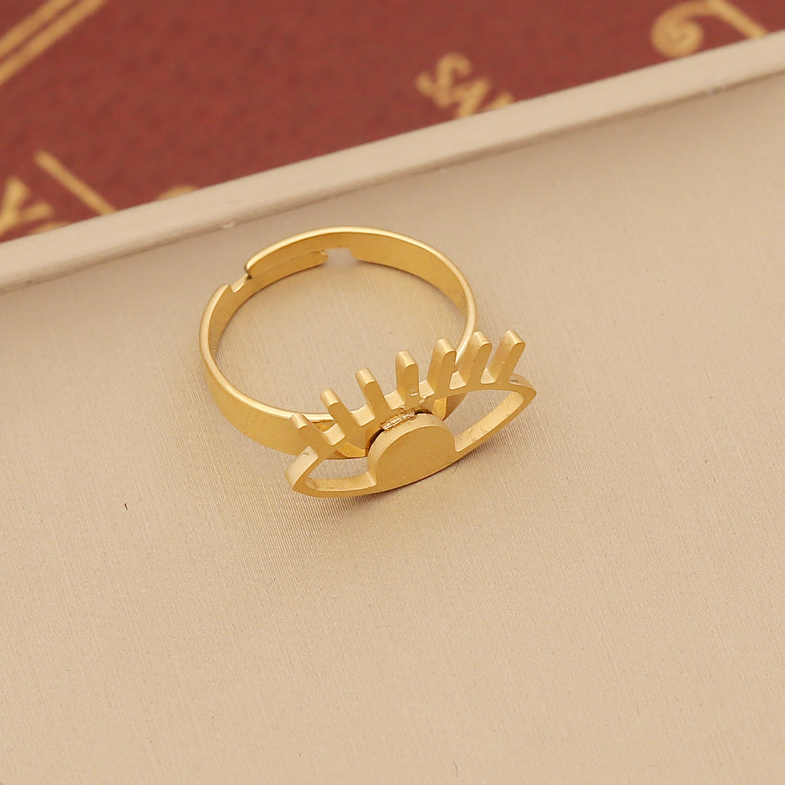 Full Stones Evil Eye Bracelet Necklace Ring & Earrings Set