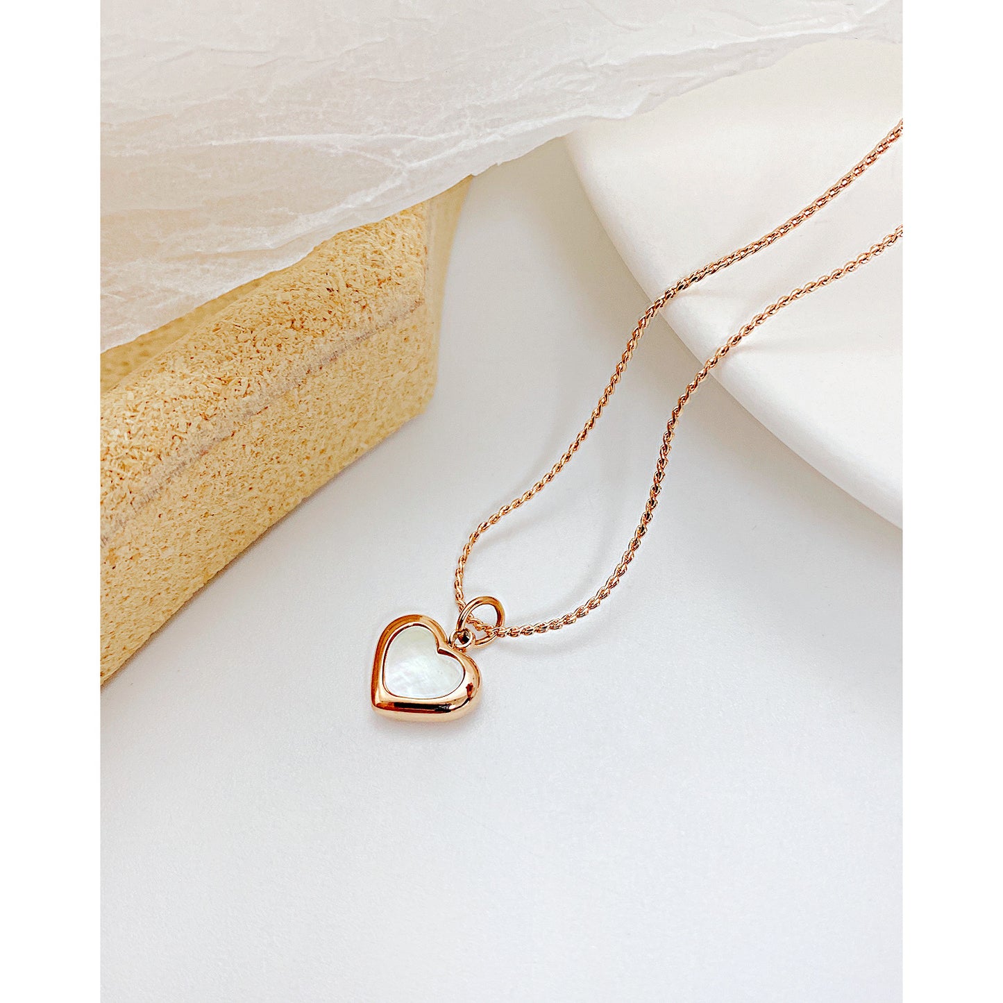 High-grade Love Match Titanium Steel Necklace