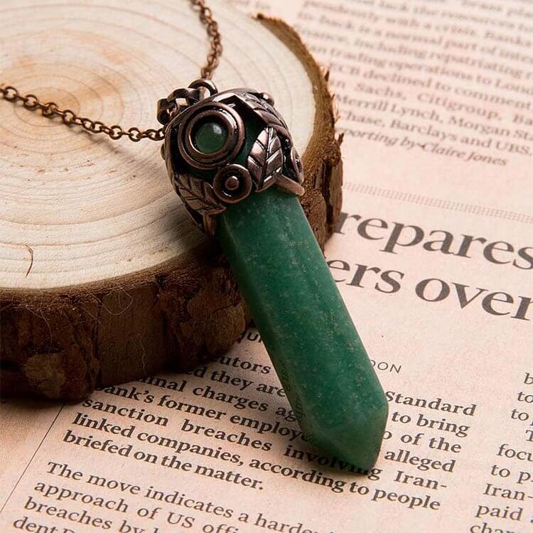 Crystal Hexagon Necklace