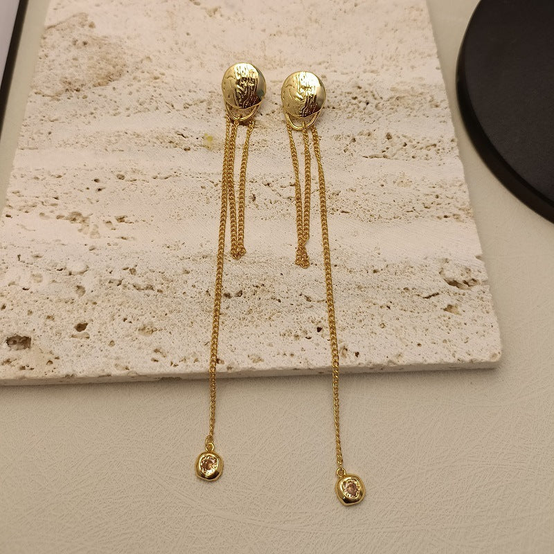 Stylized Long Earrings