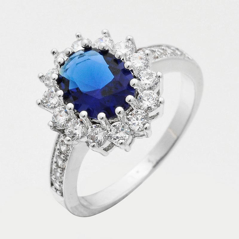 Sapphire Wedding Engagement Ring