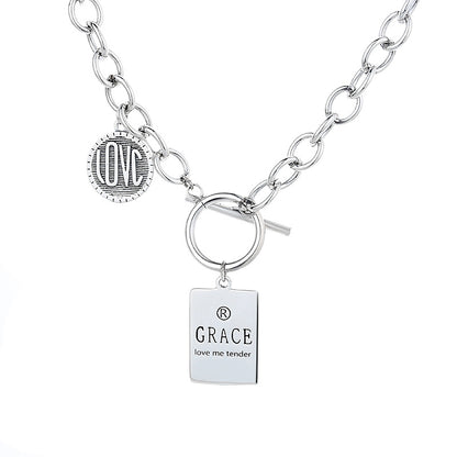 S925 Sterling Silver Vintage Trend Necklace for Men and Women