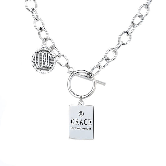 S925 Sterling Silver Vintage Trend Necklace for Men and Women