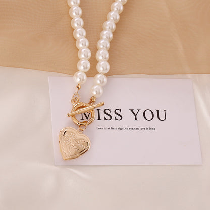 Fashion Love Pearl Vintage Necklace