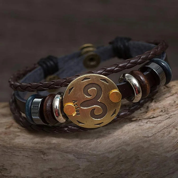 Zodiac Healing Weave Bracelet