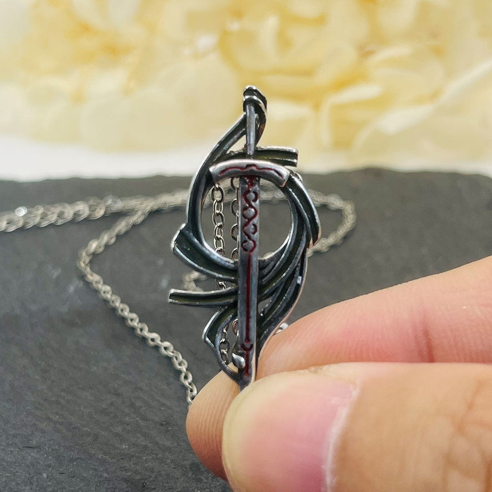 Sworn Victory Sword Necklace