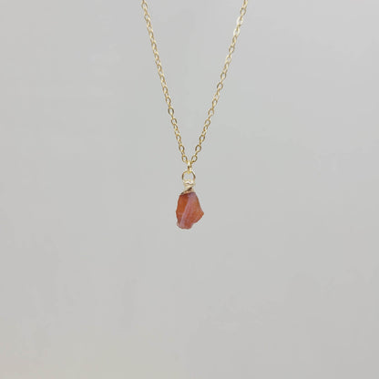 Irregular Crystal Raw Stone Gem gemstone Necklace