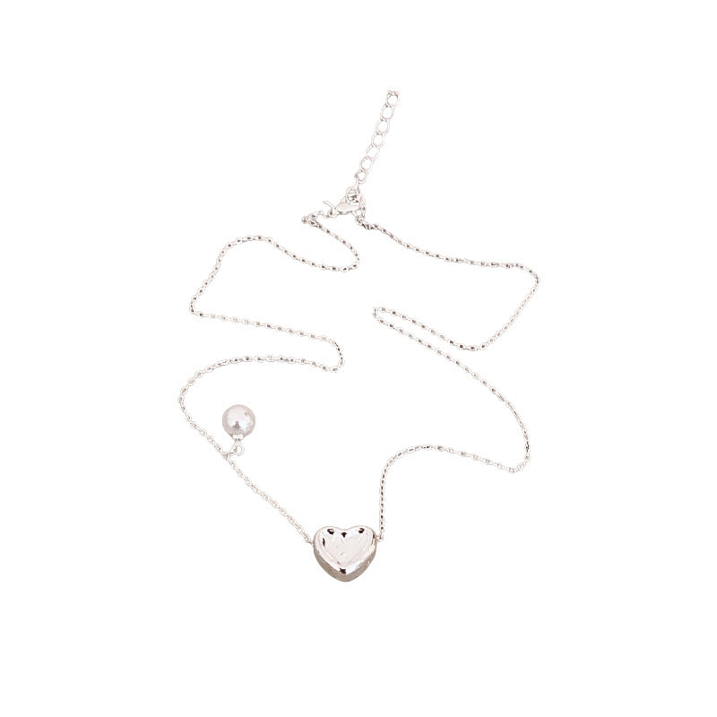 Love Pearl Necklace French Necklace