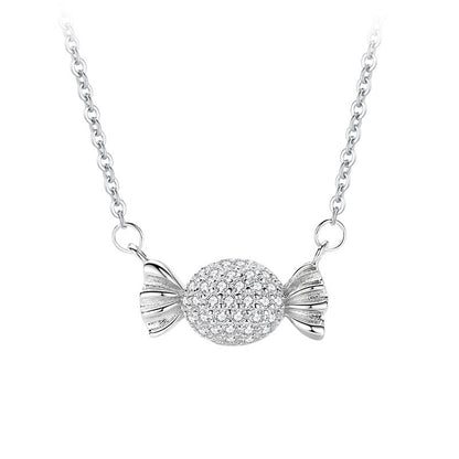 Rose Gold Creative Sweet Candy Collarbone Necklace Simple