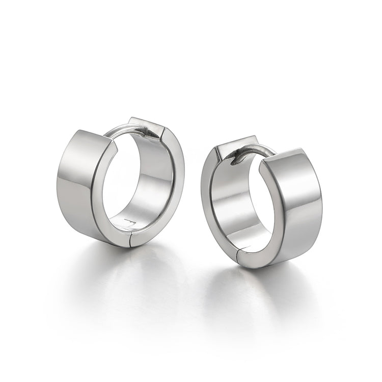 Sterling Silver Chunky Stud Earrings