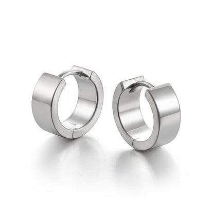 Sterling Silver Chunky Stud Earrings
