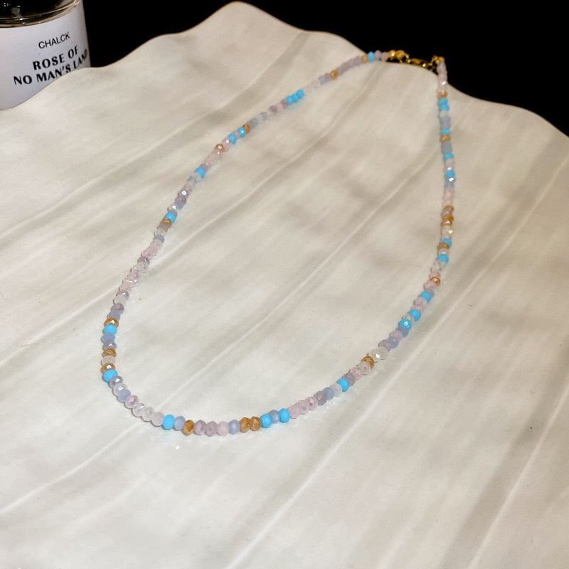 Pearl Butterfly Cross Necklace