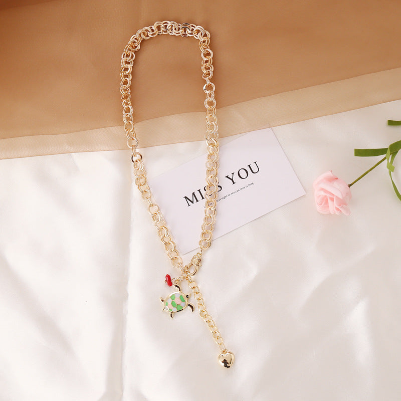 Starfish Turtle Love Bohemian Necklace