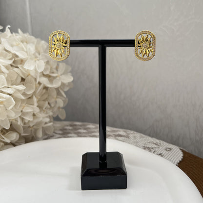 Premium Vintage Design Personality Round Stud Earrings