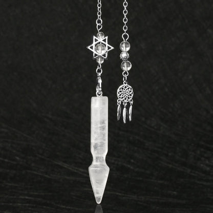 Stone Crystal Spirit Pendant Cone