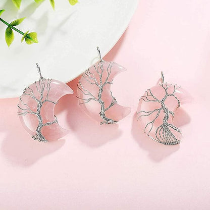 Crystal Moon Necklace