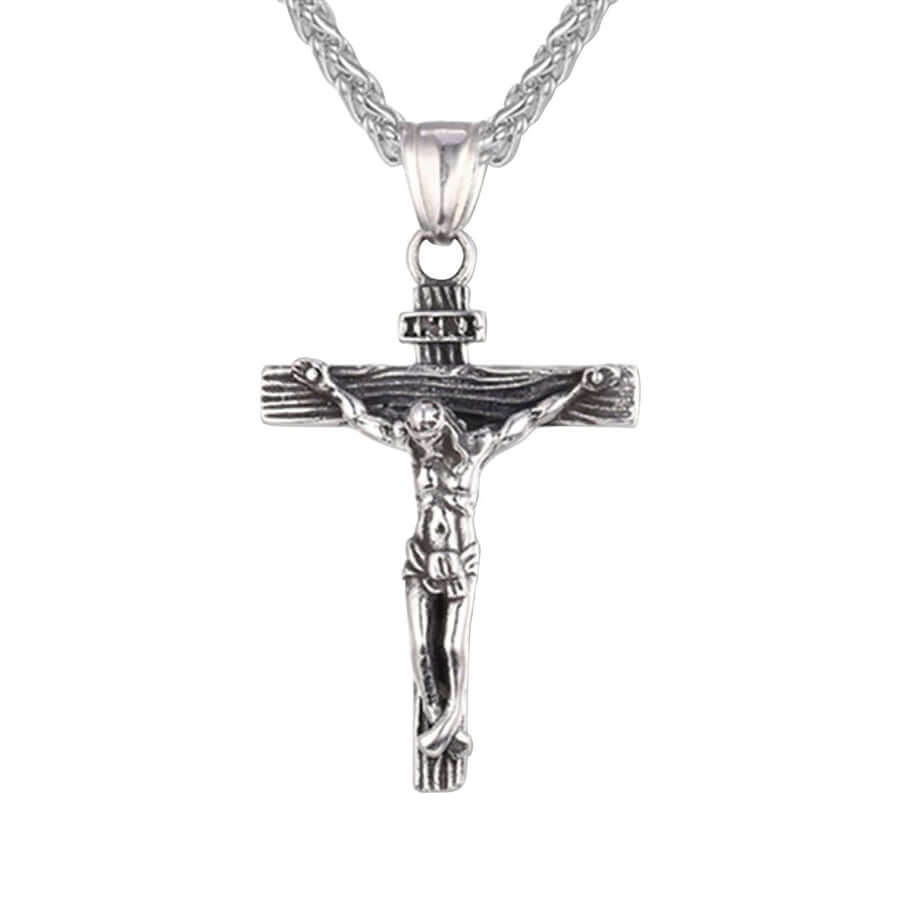 "Life Of Christ" Jesus Cross Necklace