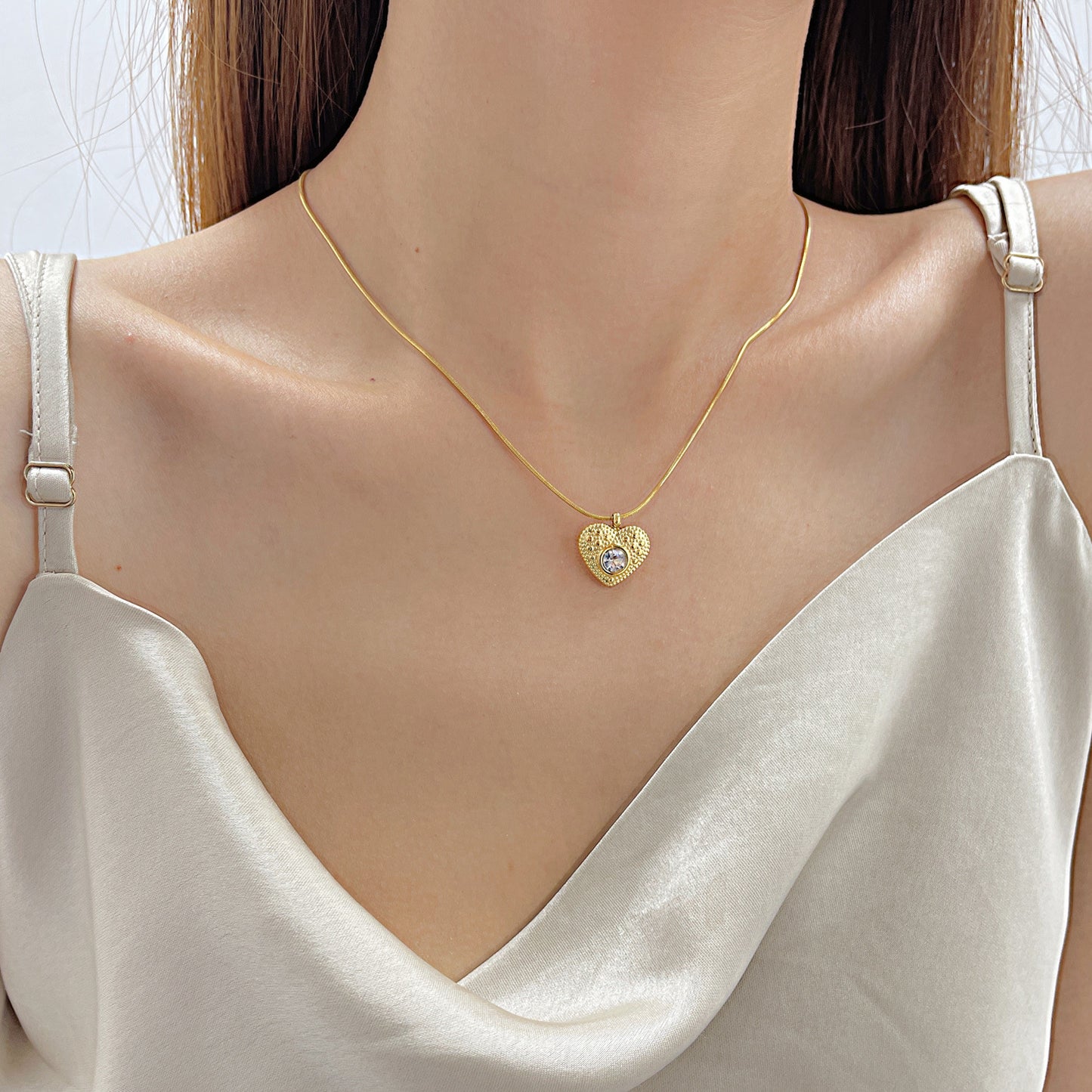 Titanium Steel Love Necklace