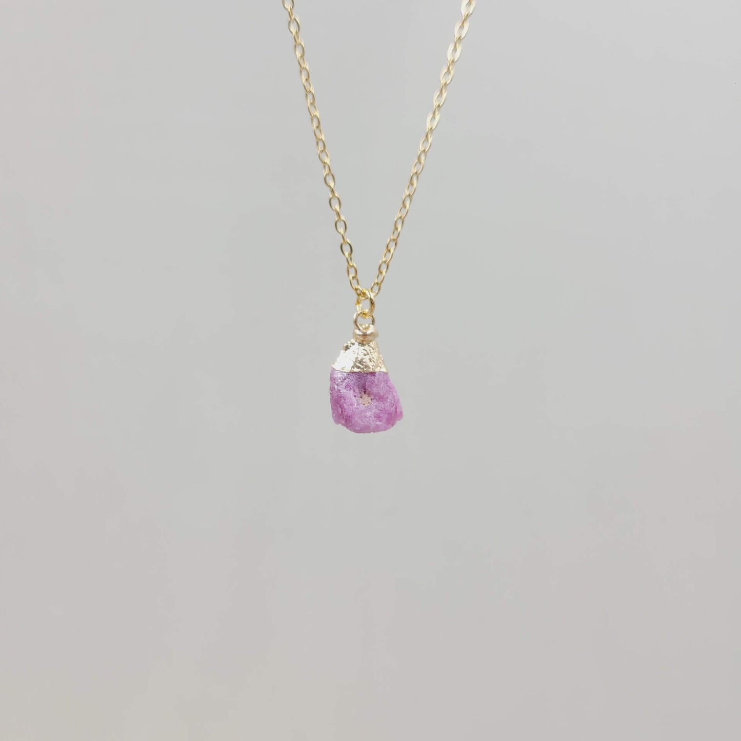 Irregular Crystal Raw Stone Gem gemstone Necklace