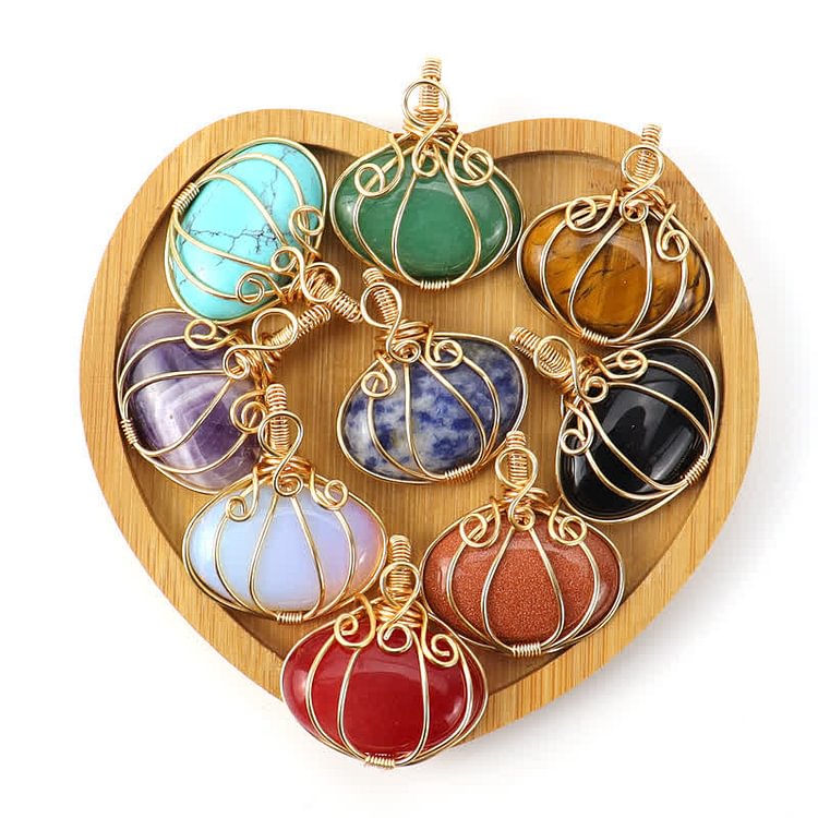 GUARDIAN PUMPKIN - Creative Pumpkin Crystal Necklace