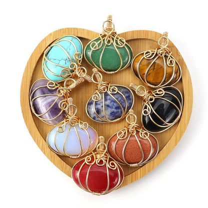 GUARDIAN PUMPKIN - Creative Pumpkin Crystal Necklace