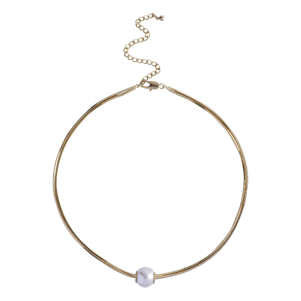 Vintage Double Pearl Necklace