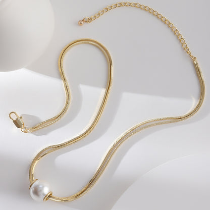 Vintage Double Pearl Necklace