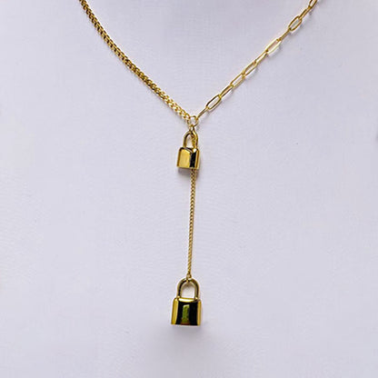 Light Luxury Niche Fashion Street Patting Trend Titanium Steel Necklace