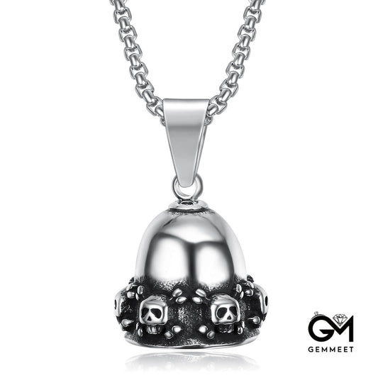 Personality Skull Bell Pendant