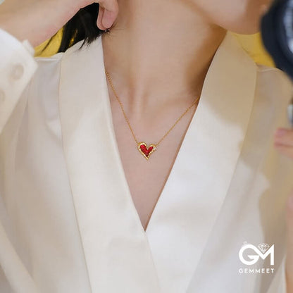 "Preference"-Creative Irregular Heart Necklace