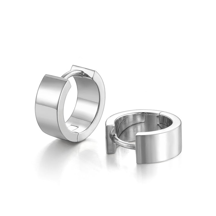 Sterling Silver Chunky Stud Earrings