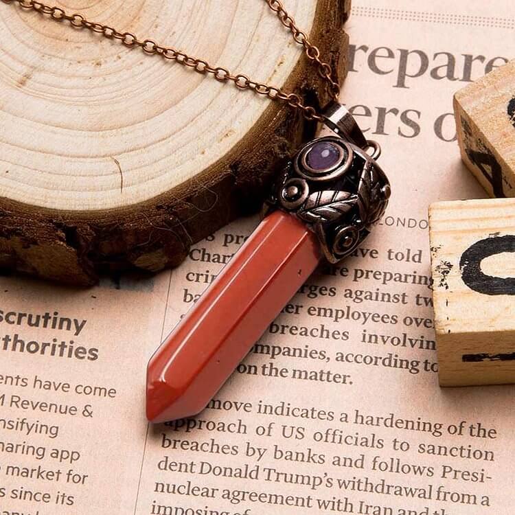 Crystal Hexagon Necklace