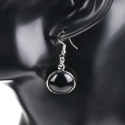Simple Style Round Fishhook Earrings