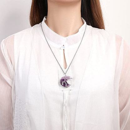 Chakra Moon Necklace