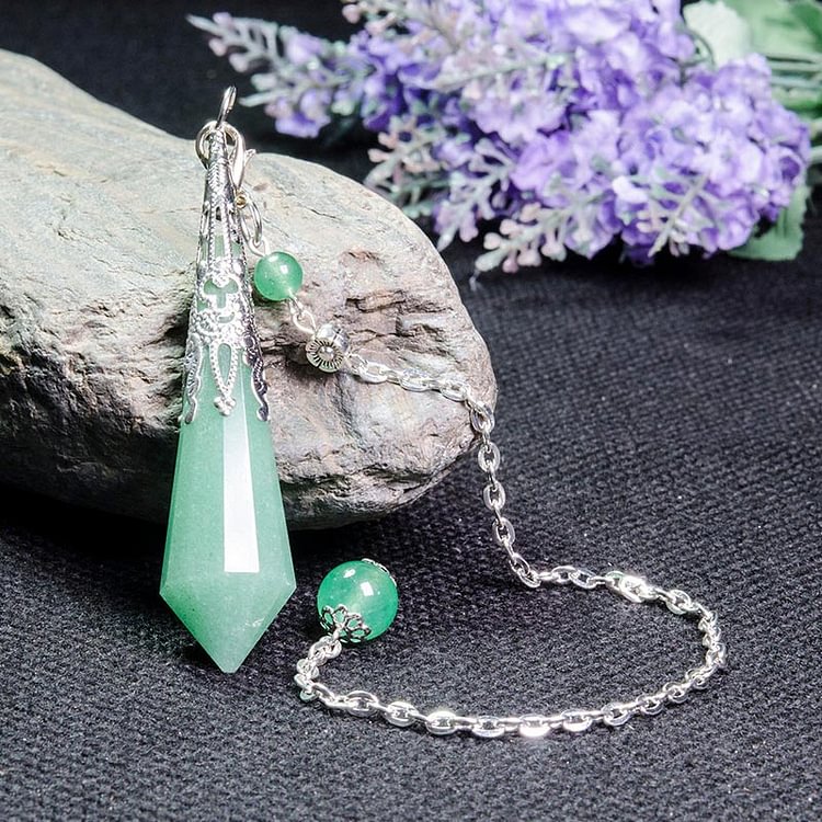 Green Aventurine Balance Energy Pendulum