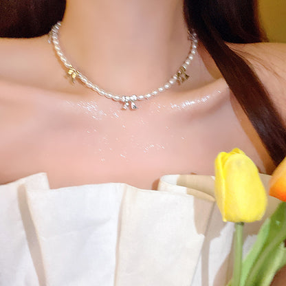 Simple, Stylish and Retro Pearl Necklace