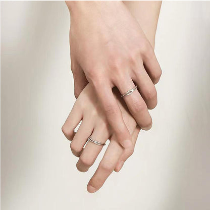 'Have You All Your Life' Simple Couple Rings