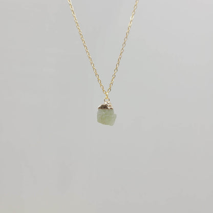 Irregular Crystal Raw Stone Gem gemstone Necklace