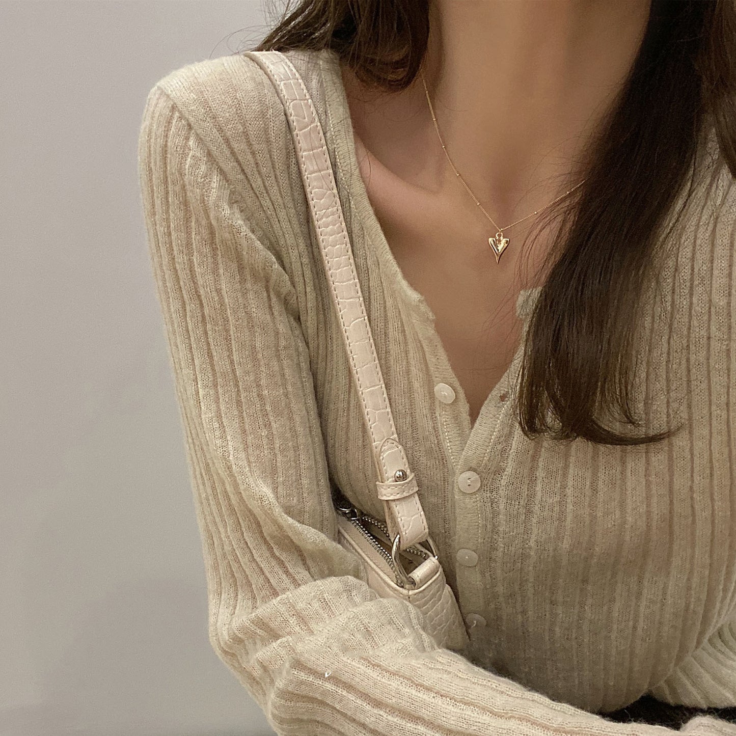 Titanium Steel Fashion New Personality Love Necklace