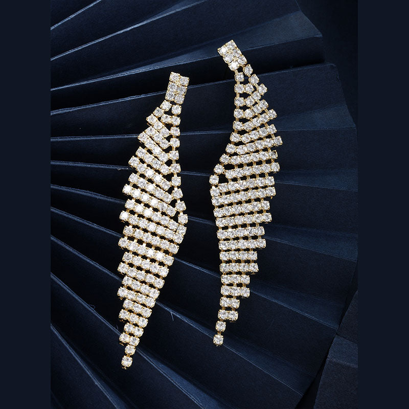 Exaggerated Long Tassel Wing Earrings for Women