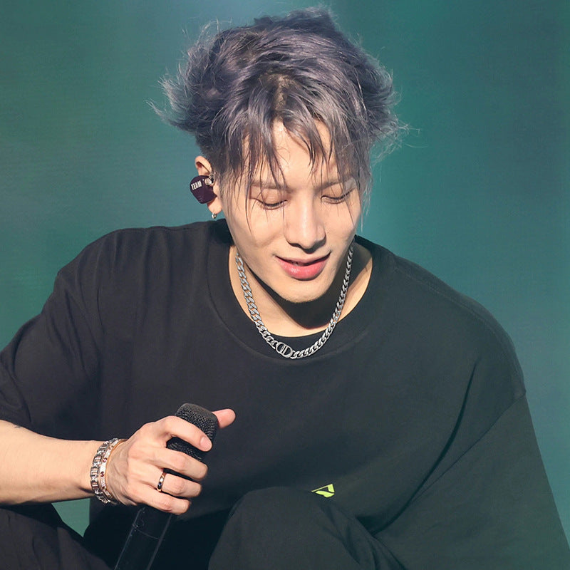 Niche Trend Hip Hop Men's Hundred Titanium Steel Necklace