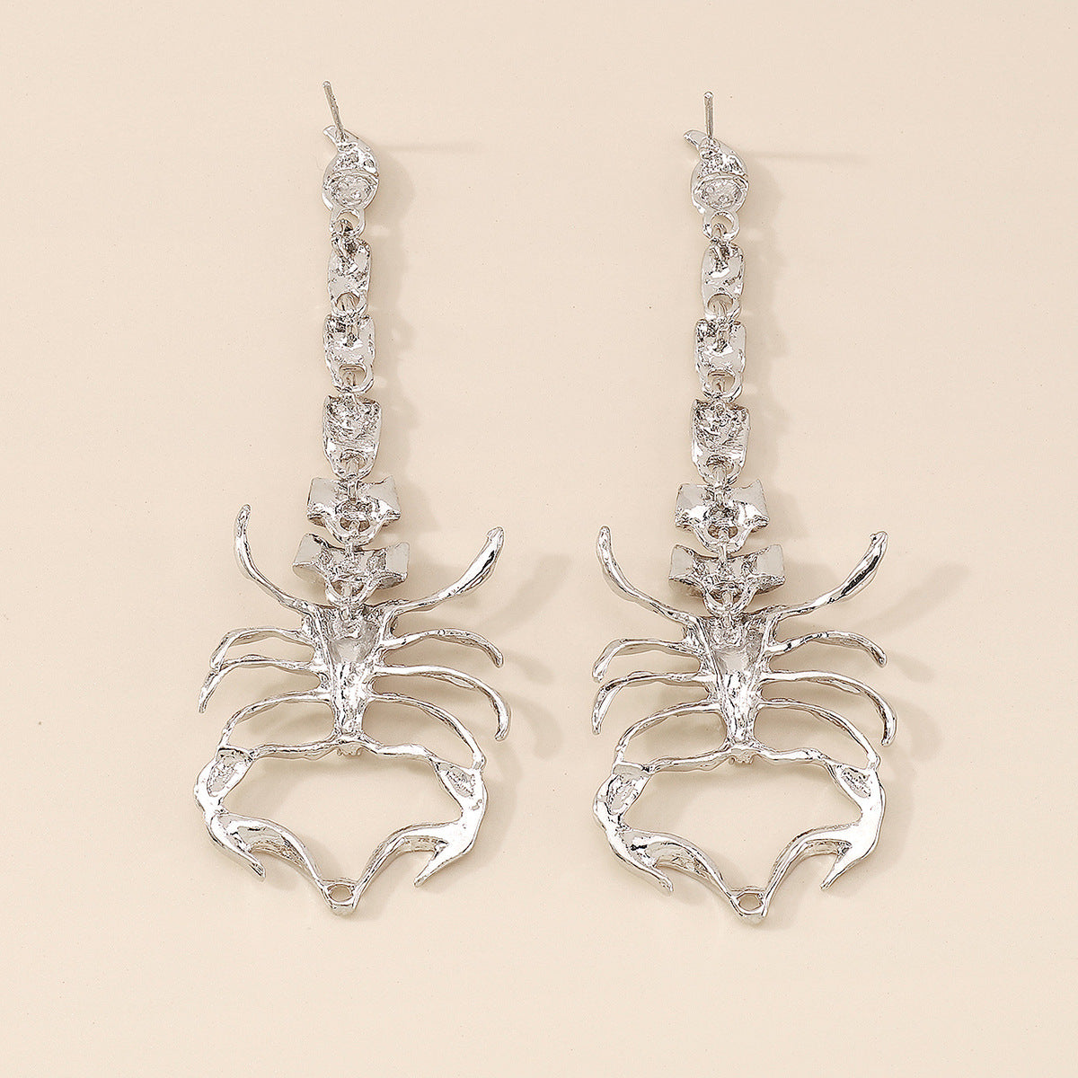 Halloween Scorpion Full Stones Drop Earrings