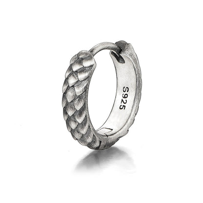 Sterling Silver Vintage Multi-Pattern Earrings