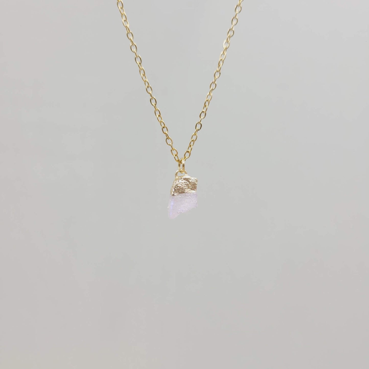 Irregular Crystal Raw Stone Gem gemstone Necklace