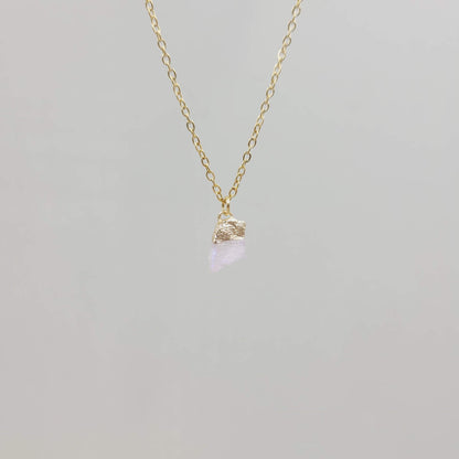 Irregular Crystal Raw Stone Gem gemstone Necklace