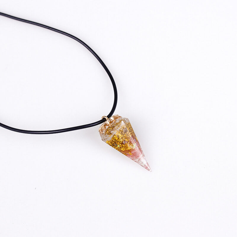 Natural Crystal Healing Necklace