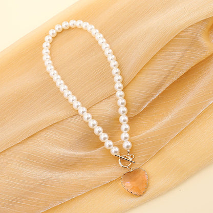 Fashion Love Pearl Vintage Necklace