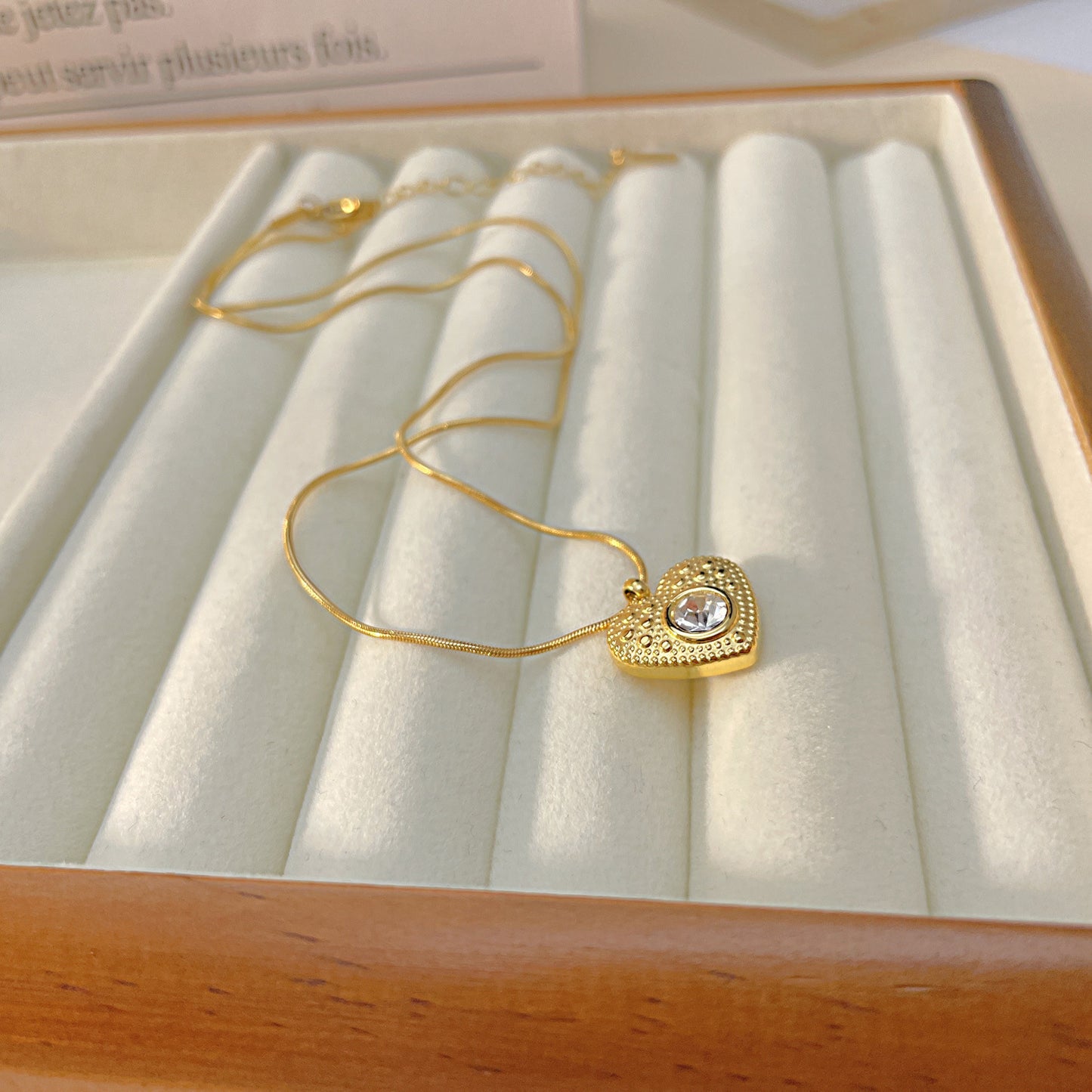 Titanium Steel Love Necklace