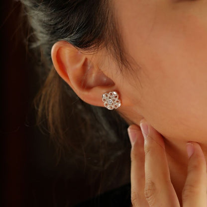 Medieval Light Luxe Lace Earrings